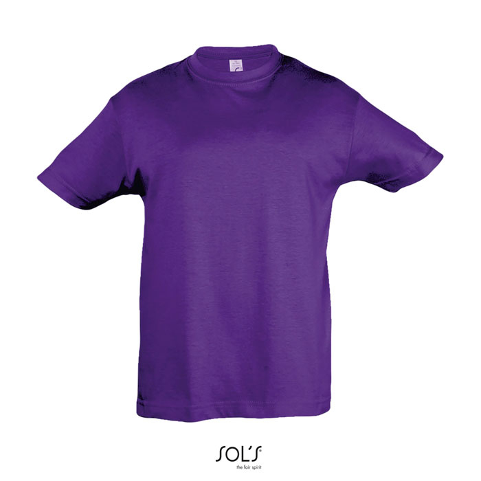 T-shirt enfant promotionnel en coton 150g - REGENT Violet foncé